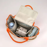 Diaper Bag with teddy (tags included in package) - Premium quality - Beige