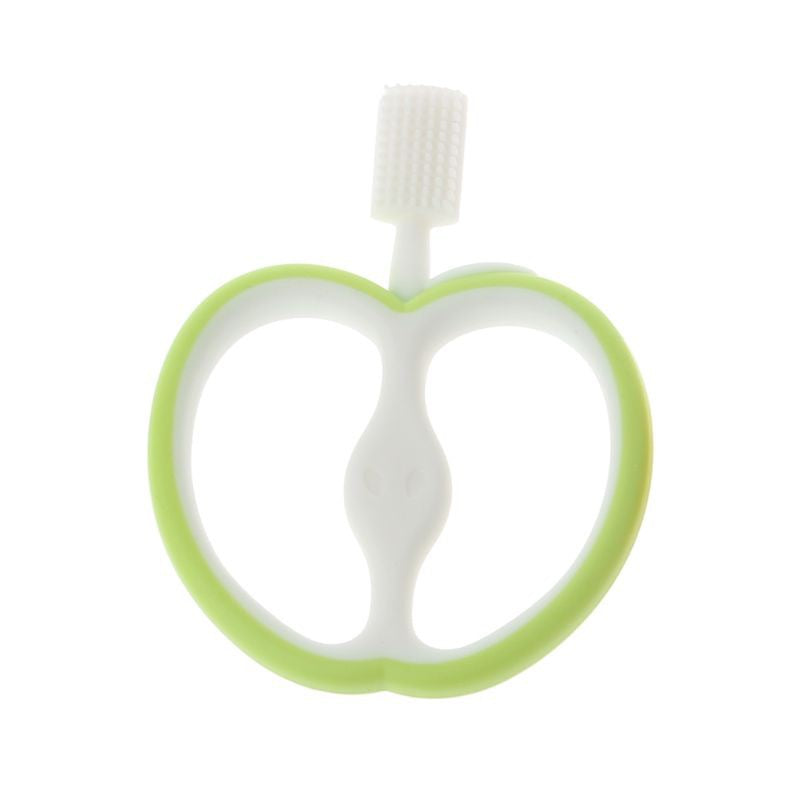 Apple Baby Silicone Training Toothbrush