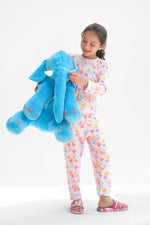 Premium Snug fit Nightsuit - Pink - Fruit
