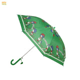 Character Umbrella for Kids - Lovely Pet - Green