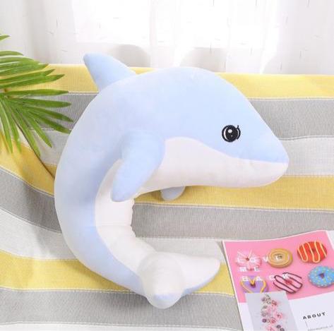 Fish Shape Sleep Pillow (Blue)