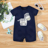 Baby Half Romper - Benetton - Blue