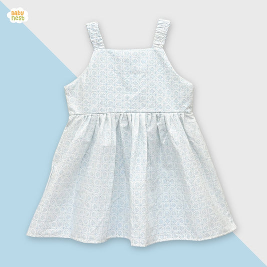 Baby Frock White -BNBSF-458