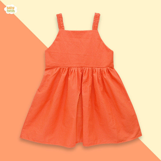 Baby Frock Orange - BNBSF-421