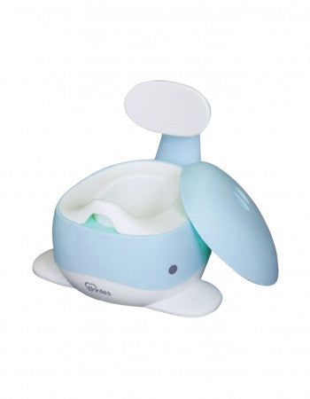 Tinnies Baby Whale Potty - Blue