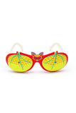 Kids Sunglasses - Spider Web - Red