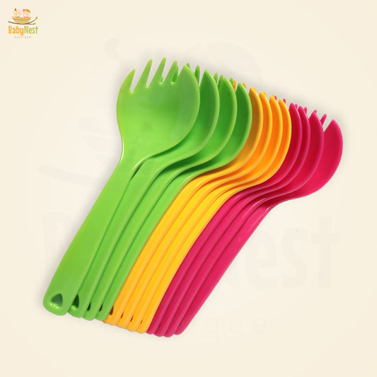 Pack Of 12 Fork Shape Spoon