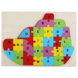 Educational Wooden Alphabet Puzzle