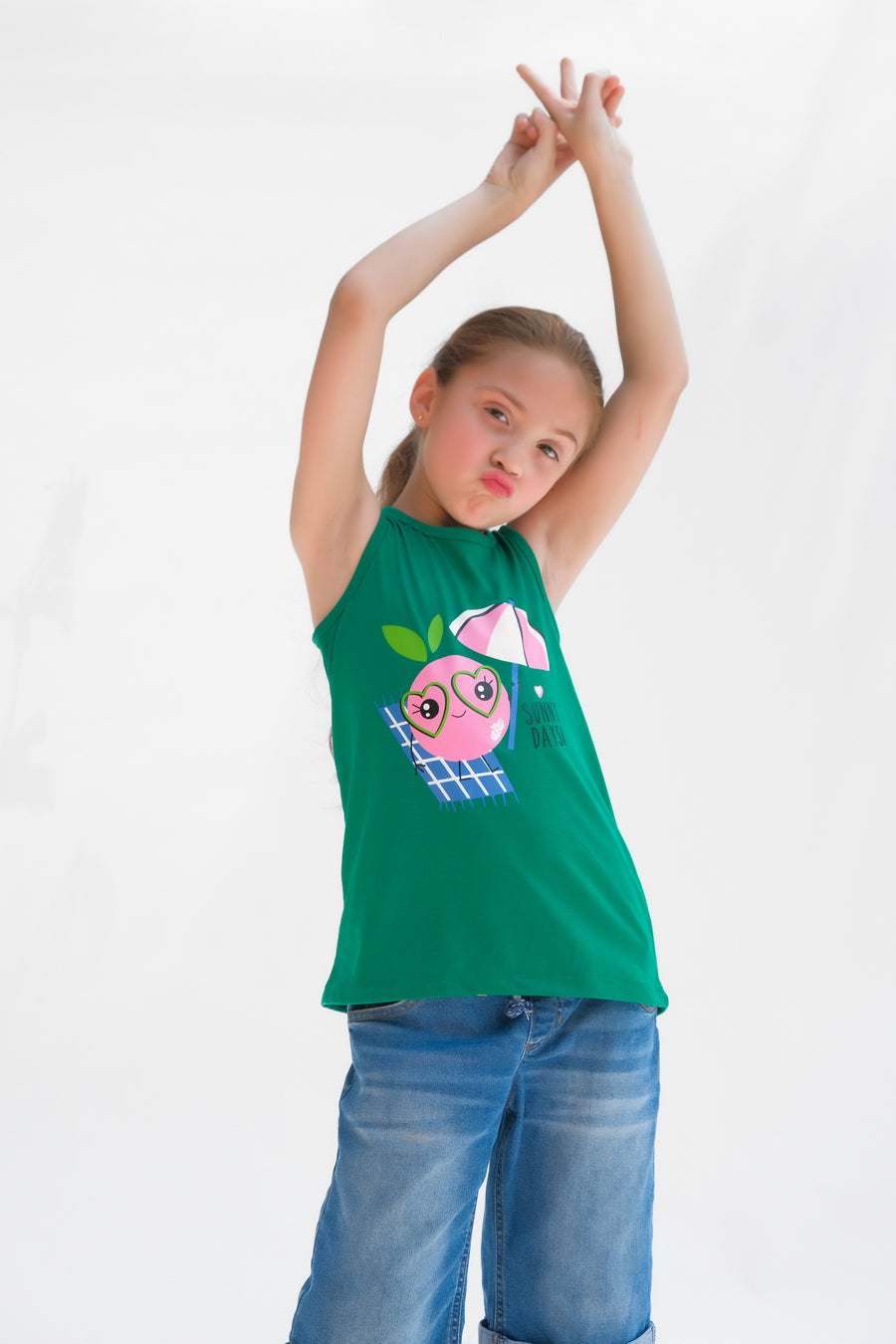 Sunny Daysi - Sando For Girls - Green