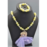 Blythe Doll Net Frok Necklace And Bracelet