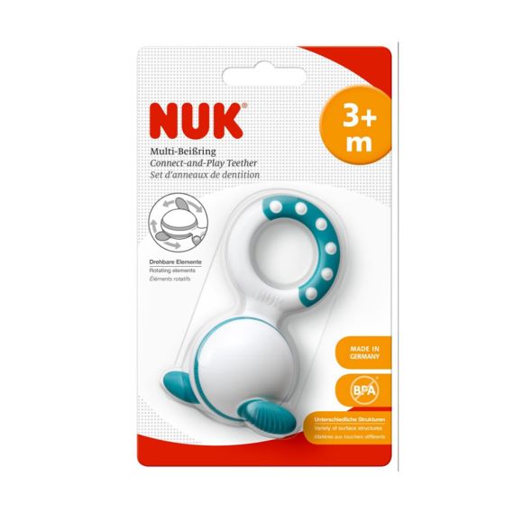 NUK Teether Twist and Play 3+ Months - 7151