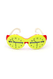 Kids Sunglasses - Clock - Red