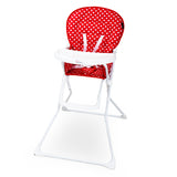 Tinnies Baby High Chair  (Red) - (T026)