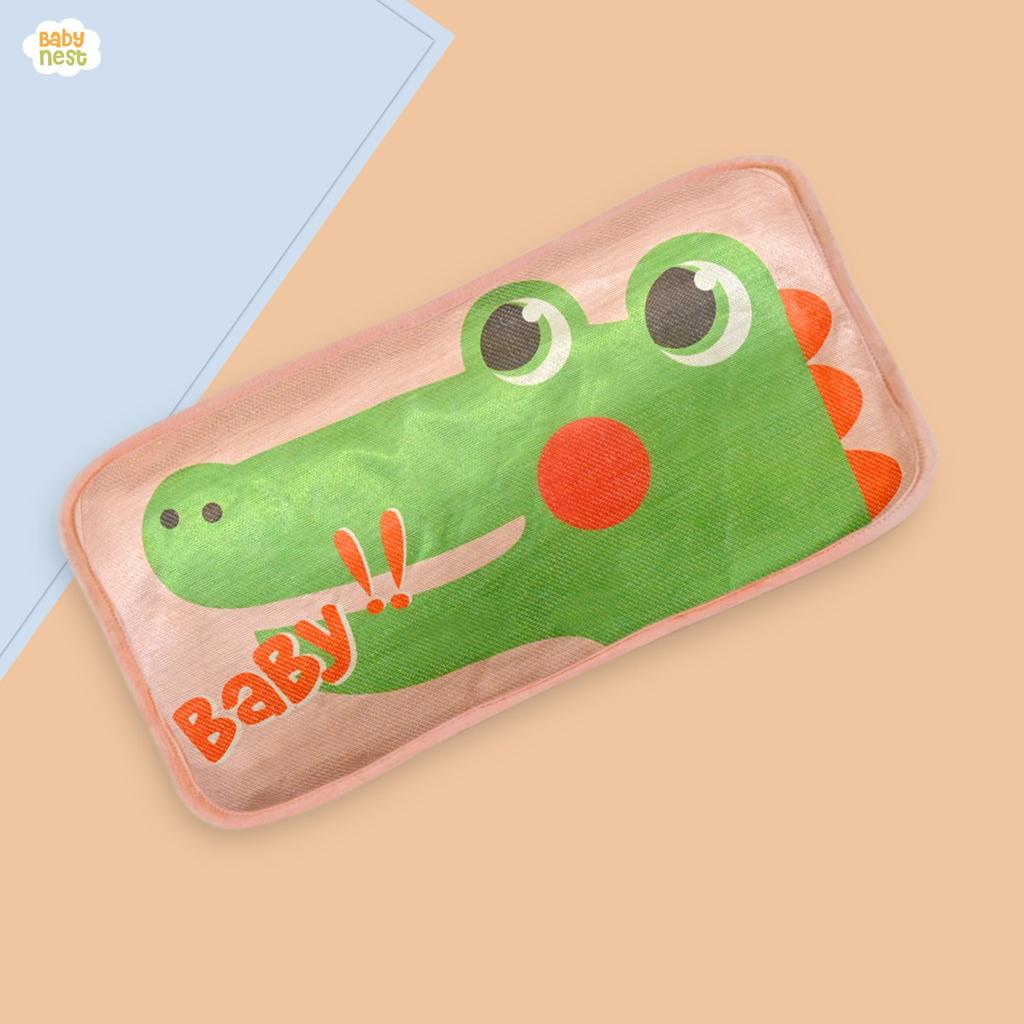 BNNP-102  Baby Flat Pillow - Crocodile