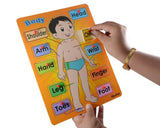 Wooden Body Parts Educational Puzzle