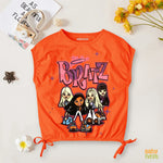Kimono Print T-Shirt - Bratz Orange