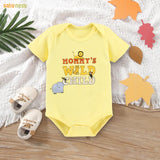 Easyclean - Water Repellent & Stain Resistant Onesie - RBT-218 - Mommy'S Wild Child Rompers For Kids - Yellow