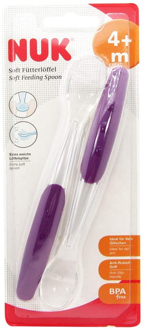 Nuk Easy Learning Soft Spoon 2Pcs Pack - Any One (7007)