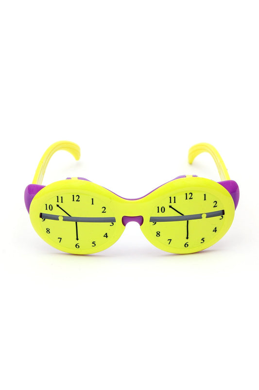 Kids Sunglasses - Clock - Purple