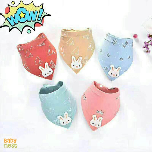 BB-242 - Baby Bib for 0-36M - (Cat) - Pink