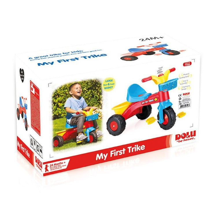 My First Tricycle bike- 7006 - Red & Blue