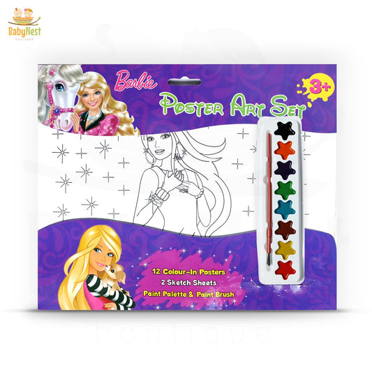 Poster Coloring Barbie (1066)