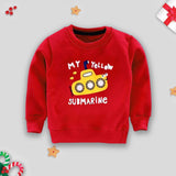 BNBSWS-40 - Sweatshirt for Kids - My Yellow Submarine - Red