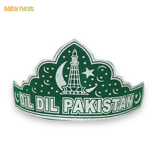 Azadi Hat - Dil Dil Pakistan - Pack of 3 - Taj - Independence Day