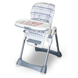 Tinnies Baby Adjustable High Chair (Gray Stripes) - (BG-89)