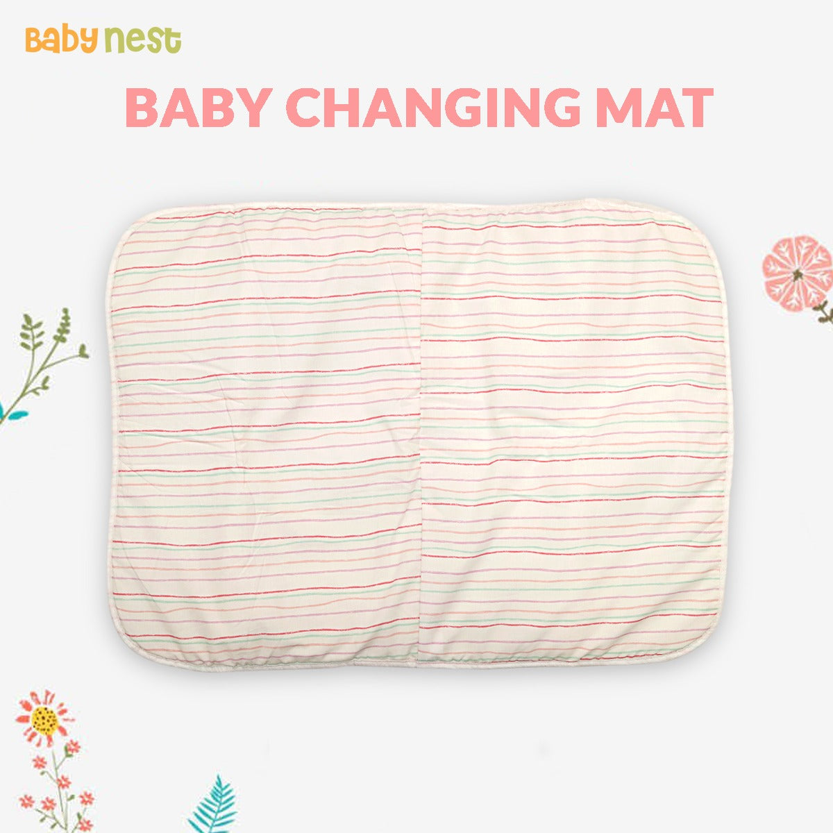 BNBCS- 21 - Changing Sheet for Kids (24L*17W Inches)