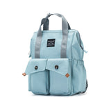 Little Story Elite Diaper Bag w/Stroller Hooks & Changing Mat - Blue