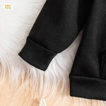 Snuggle Pup Nice Buddy Fleece Baby Hoodie -Black