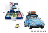 1 Piece Volkswagen Beetle car (RANDOM COLOR) - COUNTER TOYS D702-10