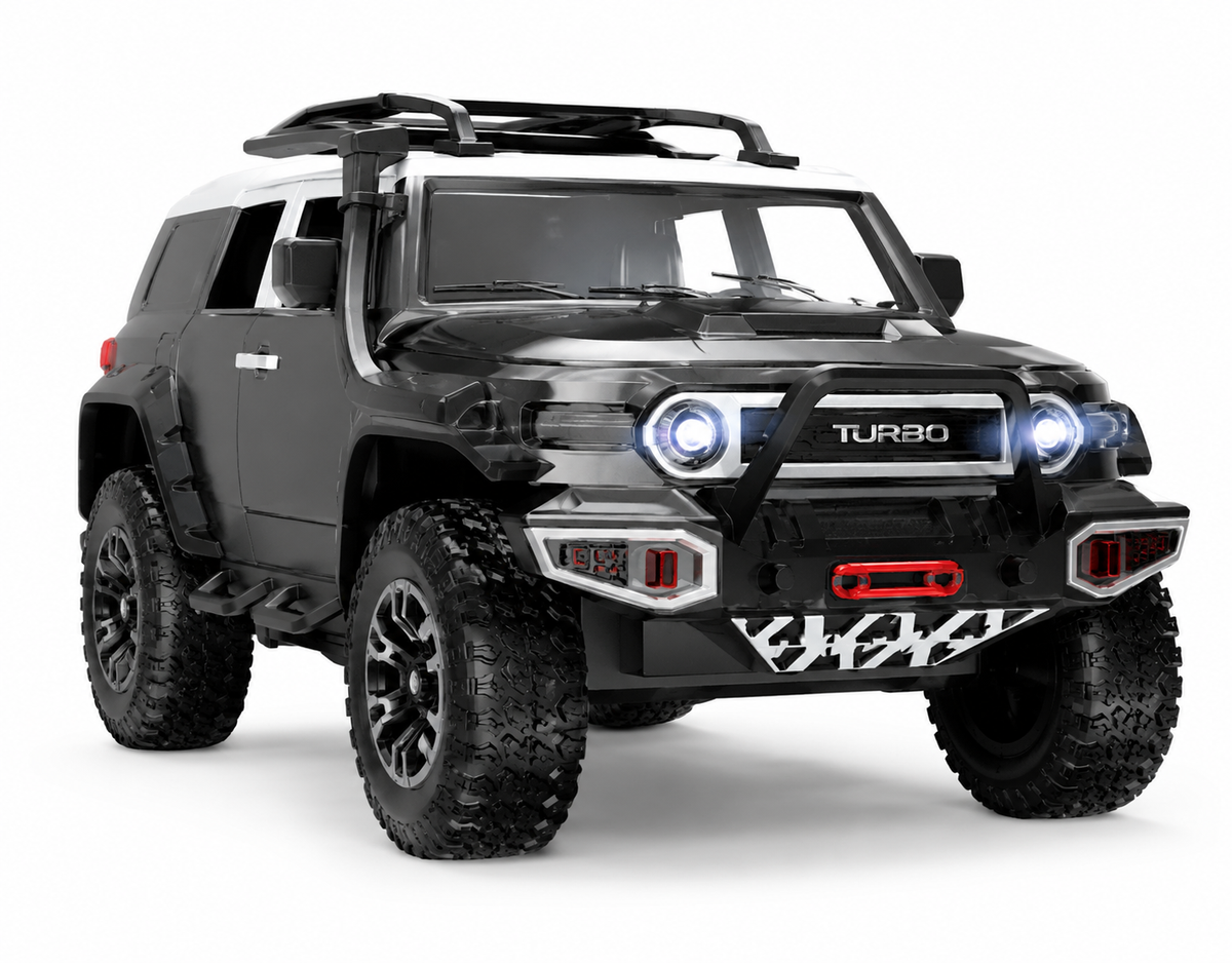 Turbo Off-Road RC Jeep (1 Piece) Model Car (RANDOM COLOR) - COUNTER TOYS D704-18