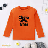 Full Sleeves T-shirt with Chota Bhai Print