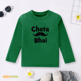 Full Sleeves T-shirt with Chota Bhai Print