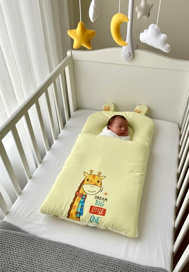 Dream Big Giraffe - Carry Nest & Sleeping Bag