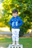 Light Wash Denim Jacket for Kids