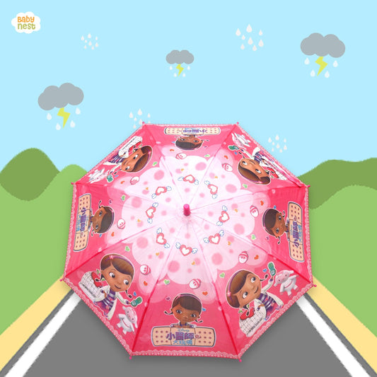 Character Umbrella for Kids - Disney Sheep  - Pink