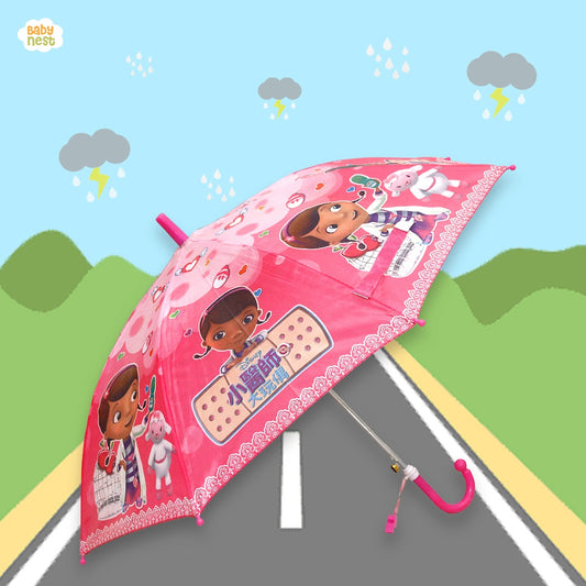 Character Umbrella for Kids - Disney Sheep  - Pink