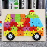 Educational Wooden Alphabet Puzzle