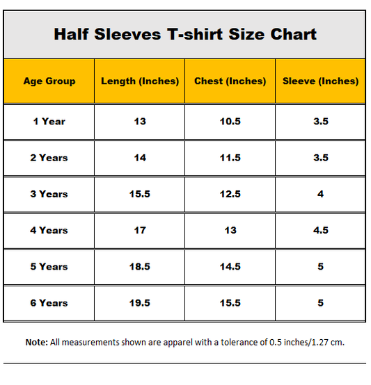 Group Of Heart Half Sleeves T-shirts For Kids sky Blue- SBT-366-D1