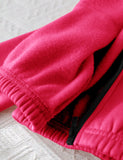 Hot Pink - Mini Style Zip Up Fleece Tracksuit for Kids