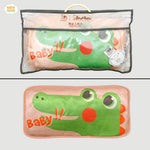 BNNP-102  Baby Flat Pillow - Crocodile