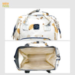 Premium Quality Banana Bliss Diaper Bag - Beige