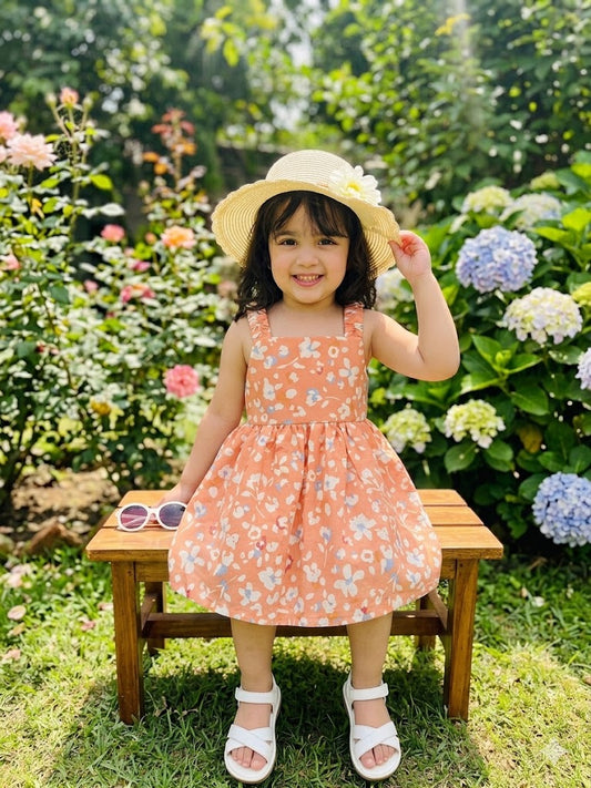 Baby Frock - BNBSF-601 Orange