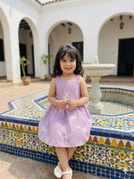 Baby Frock - BNBSF-607 Purple Star