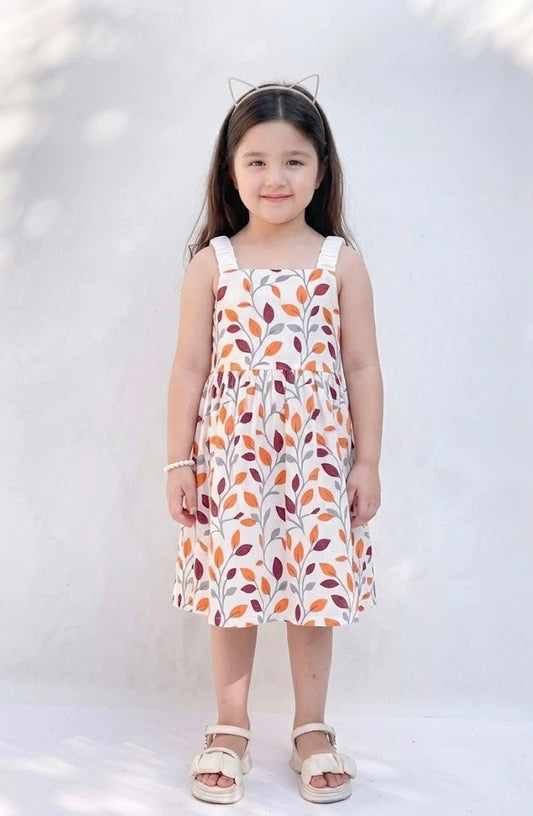 Baby Frock - BNBSF-621 Maple Leaf