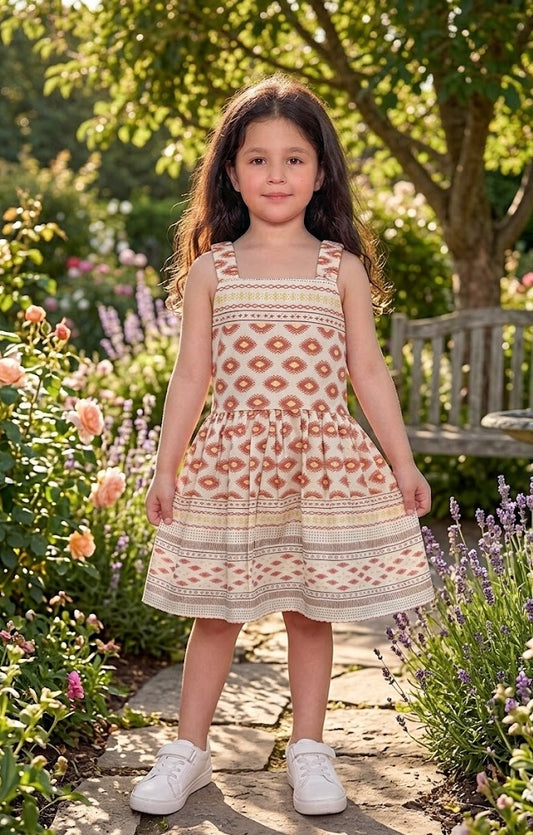 Baby Frock - BNBSF-615 Lavender Lane