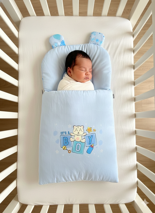 Its A Boy  - Carry Nest & Sleeping Bag